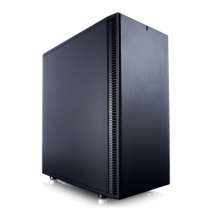 CAA-FRDEC_1 Fractal Design Define C (Black Solid) Quiet Gaming Case, ATX, 2 Fans, ModuVent Technology, PSU Shroud, Optional Top Filter