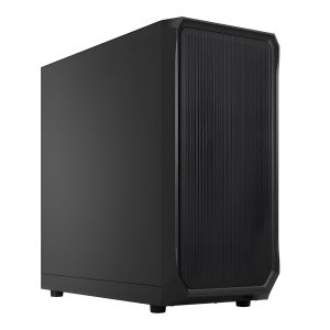 CAA-FRFO2_1 Fractal Design Focus 2 (Black Solid) Gaming Case, ATX, 2 Fans, Mesh Front, Innovative Shroud System