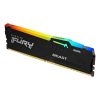 Kingston Fury Beast RGB 64GB, DDR5, 5600MHz, CL36, 1.25V, ECC, PMIC, AMD EXPO & Intel XMP 3.0, Black, DIMM Memory