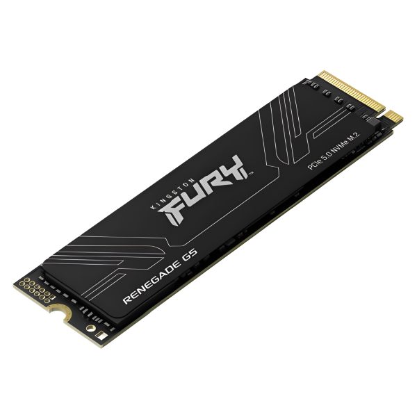 Kingston 2TB Fury Renegade G5 Gen5 M.2 NVMe SSD, M.2 2280, PCIe 5.0, 3D TLC NAND, R/W 14.7K/14K MB/s, 2.2M/2.2M IOPS
